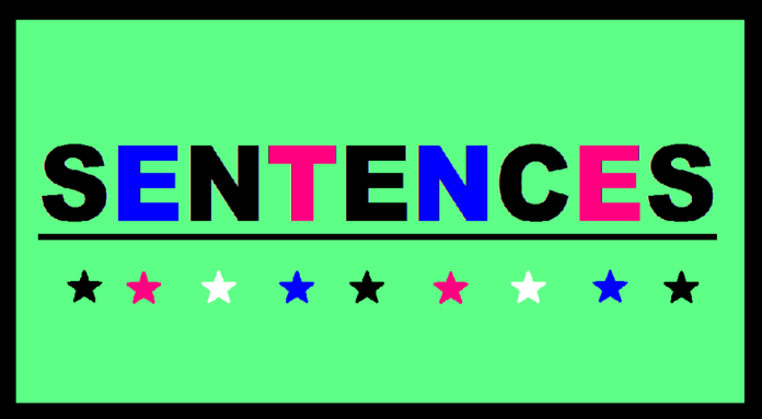 Sentence in English